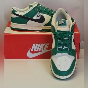 Nike Dunk Low Retro SE Pale Ivory/Black Malachite Green Men's 13 DR9654-100